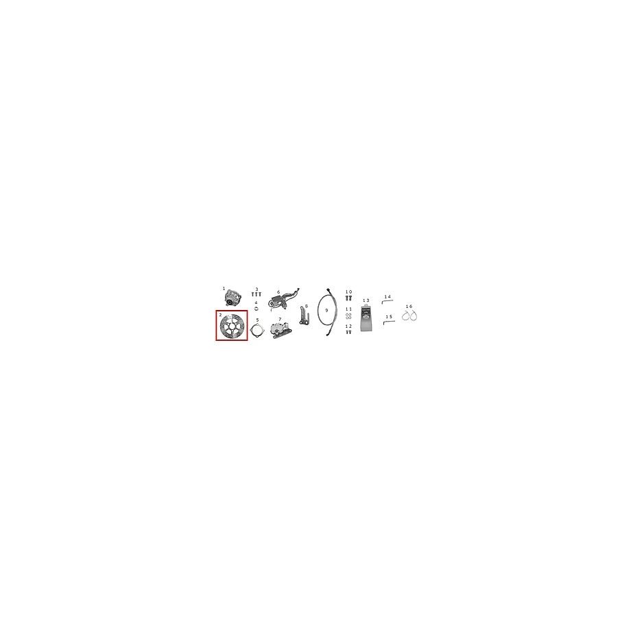 SP TAKEGAWA [Repair Parts] Disc Rotor